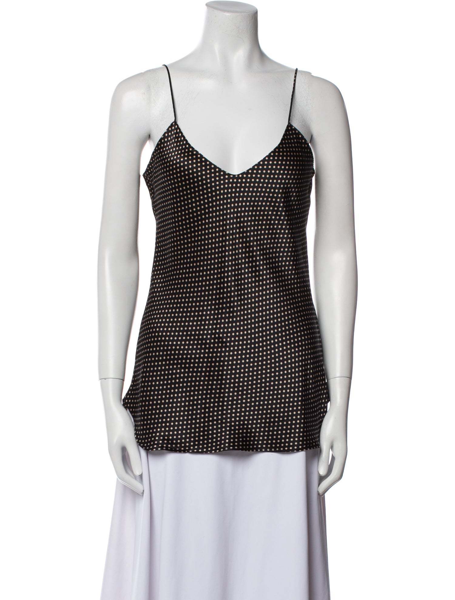 Nili Lotan Silk Printed Top