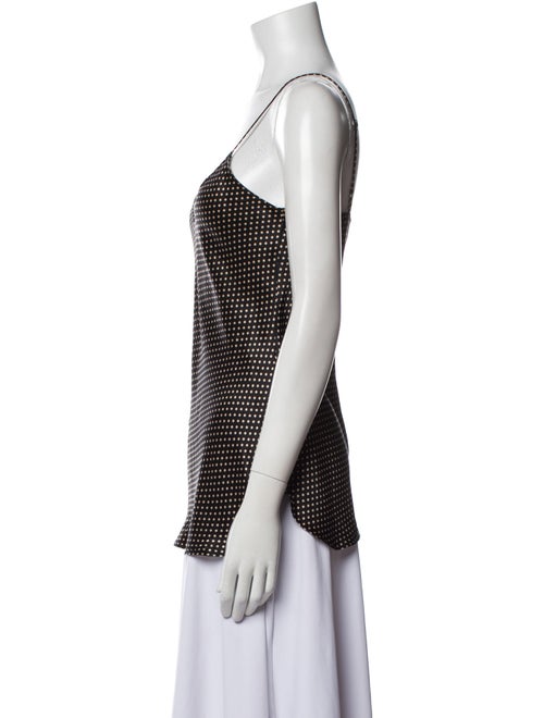 Nili Lotan Silk Printed Top