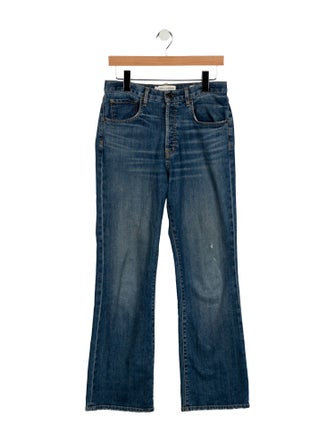 Nili Lotan High-Rise Wide Leg Jeans