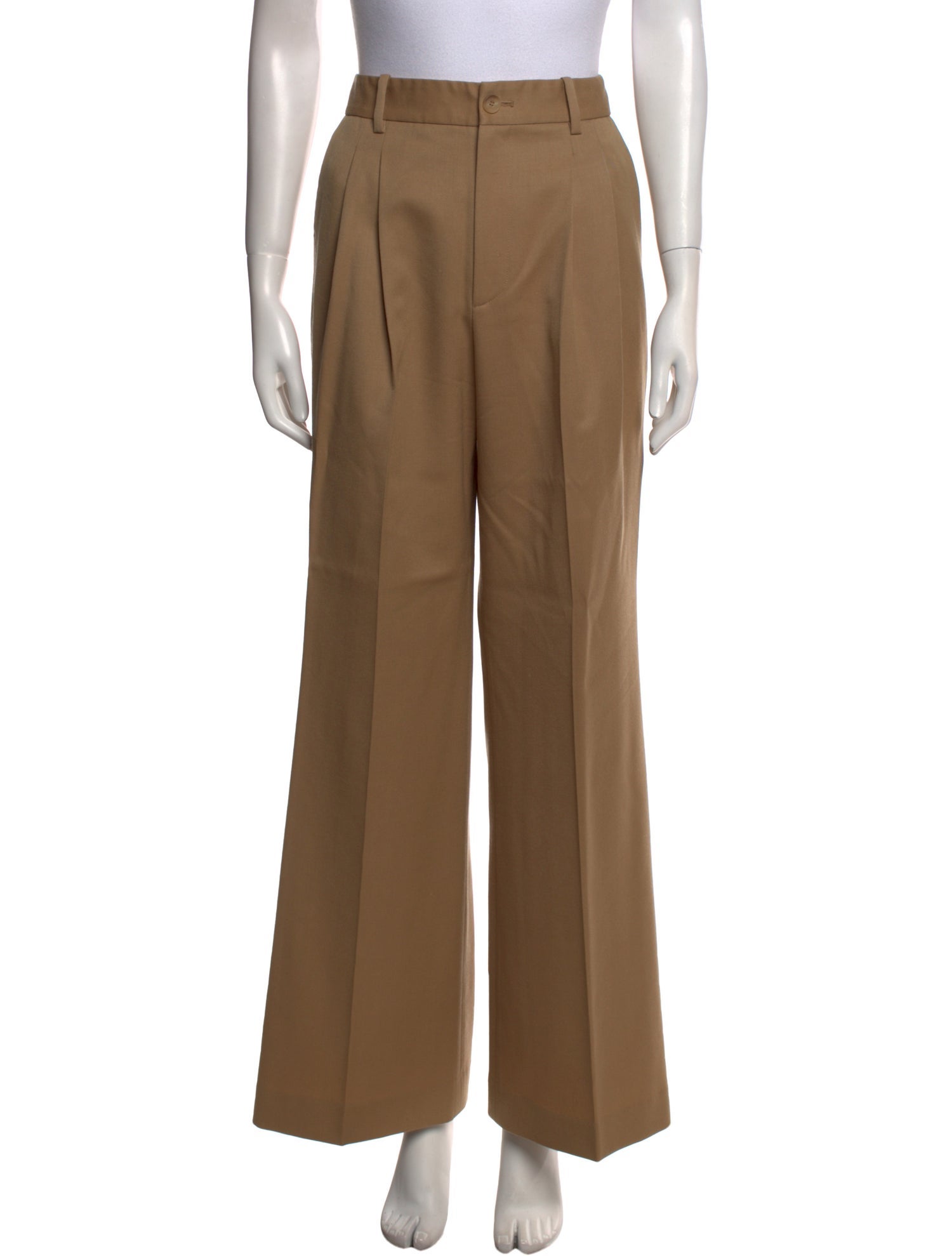 Nili Lotan Virgin Wool Wide Leg Pants