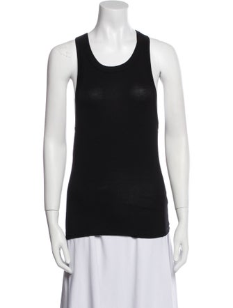Nili Lotan Scoop Neck Sleeveless Top