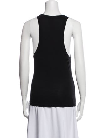 Nili Lotan Scoop Neck Sleeveless Top