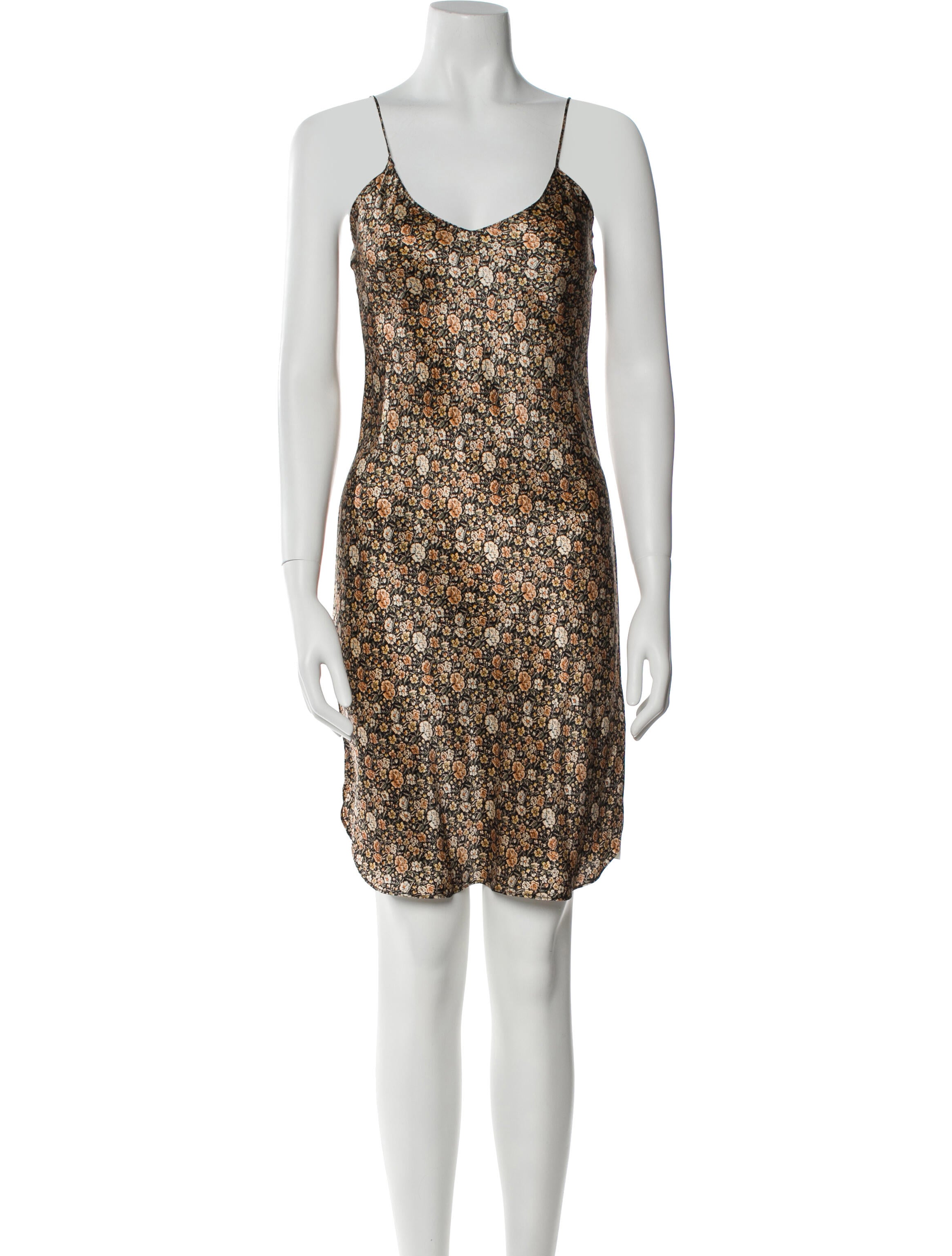 Nili Lotan Silk Mini Dress