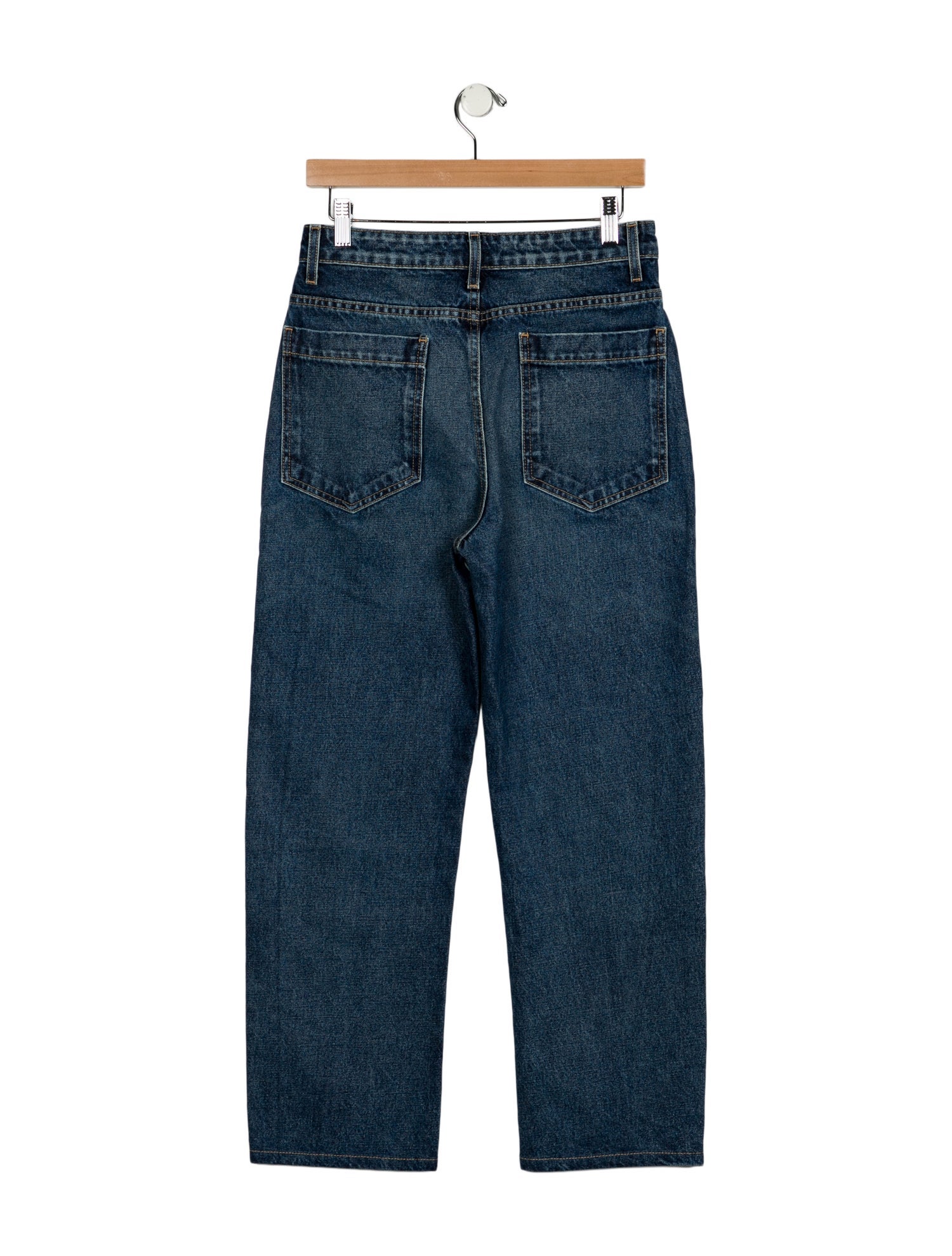 Nili Lotan High-Rise Straight Leg Jeans