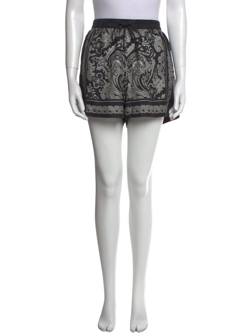 Nili Lotan Silk Mini Shorts