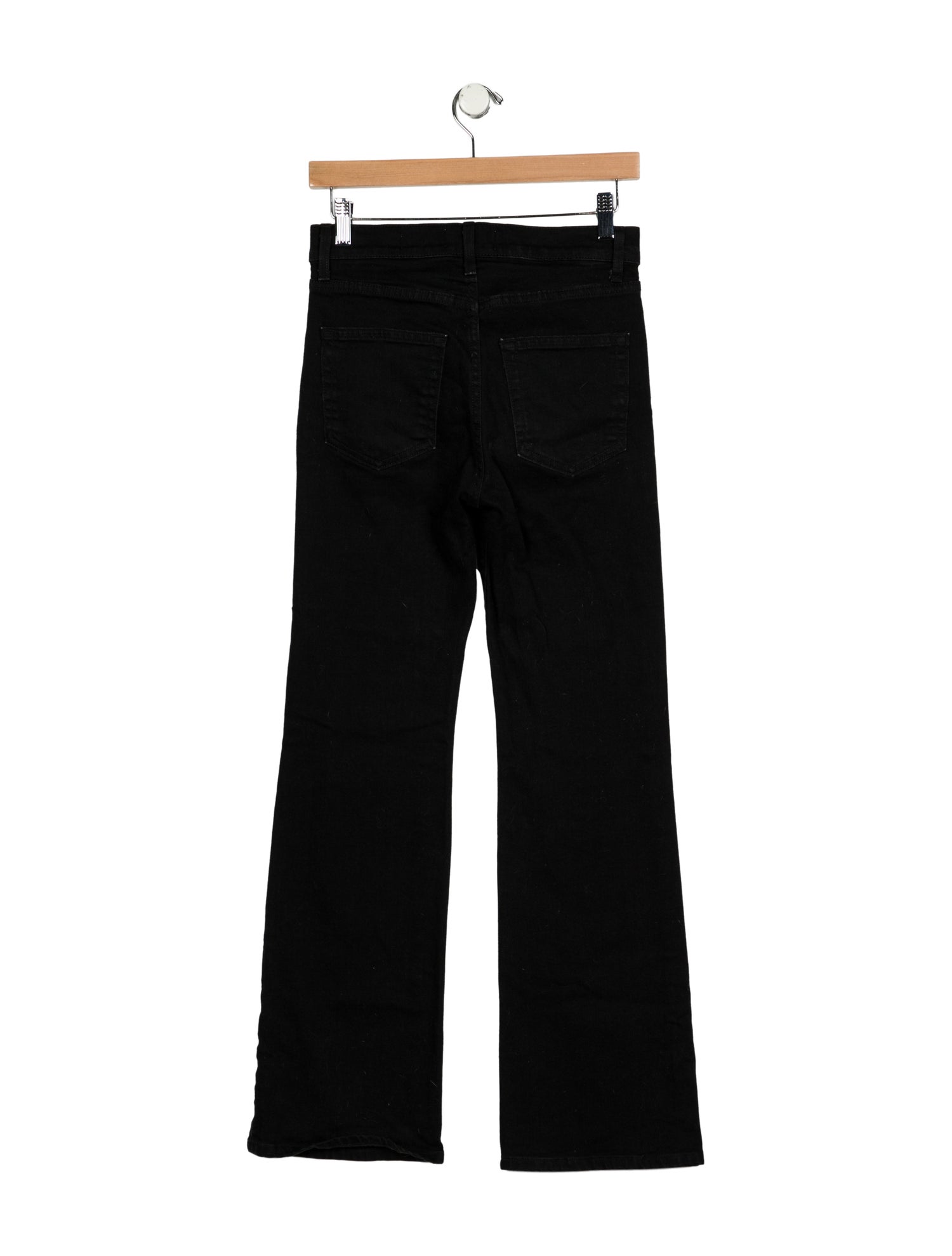Nili Lotan Mid-Rise Wide Leg Jeans