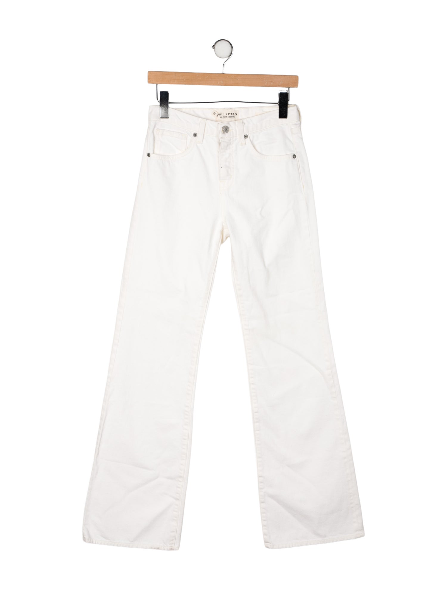 Nili Lotan Low-Rise Skinny Leg Jeans