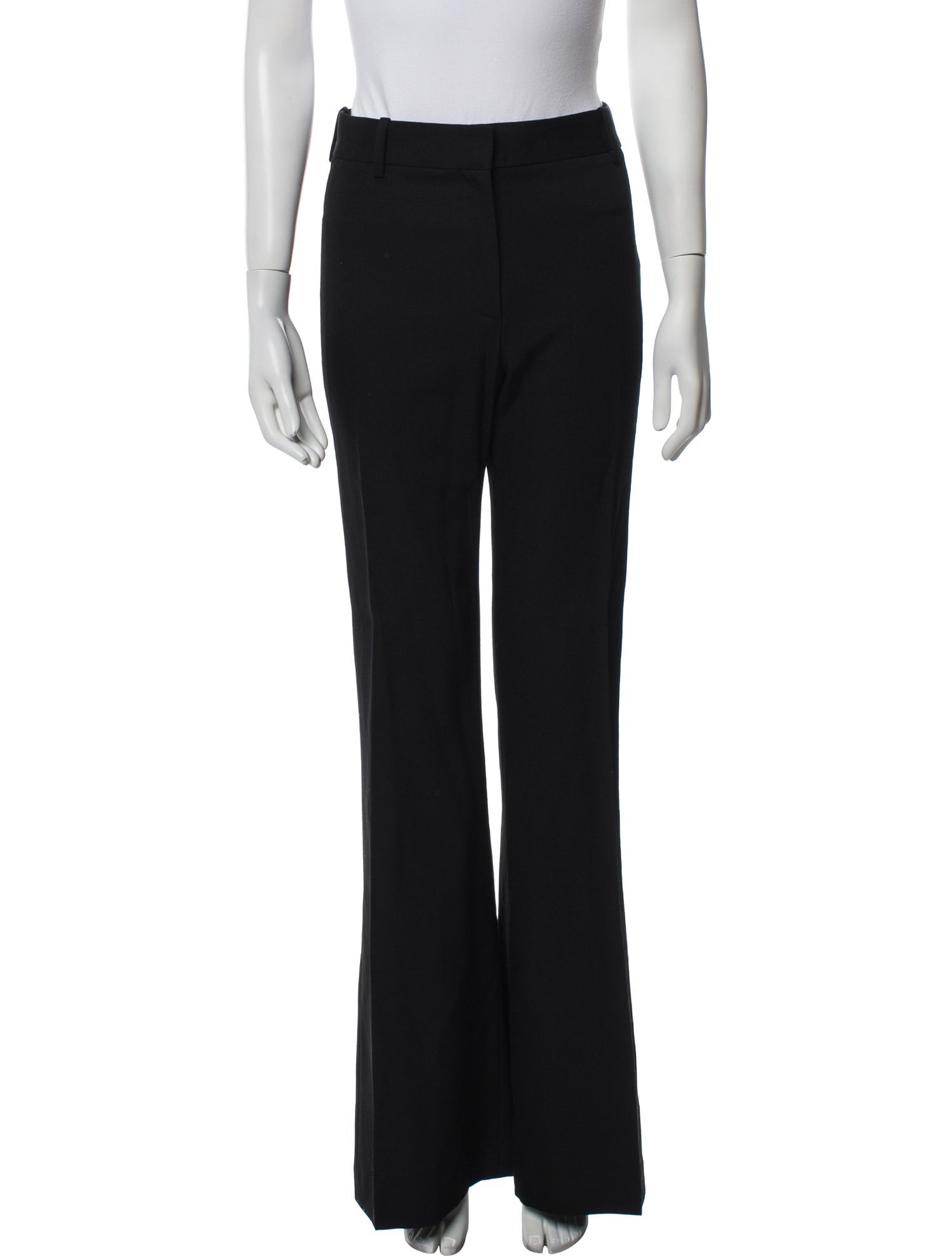 Nili Lotan Virgin Wool Wide Leg Pants