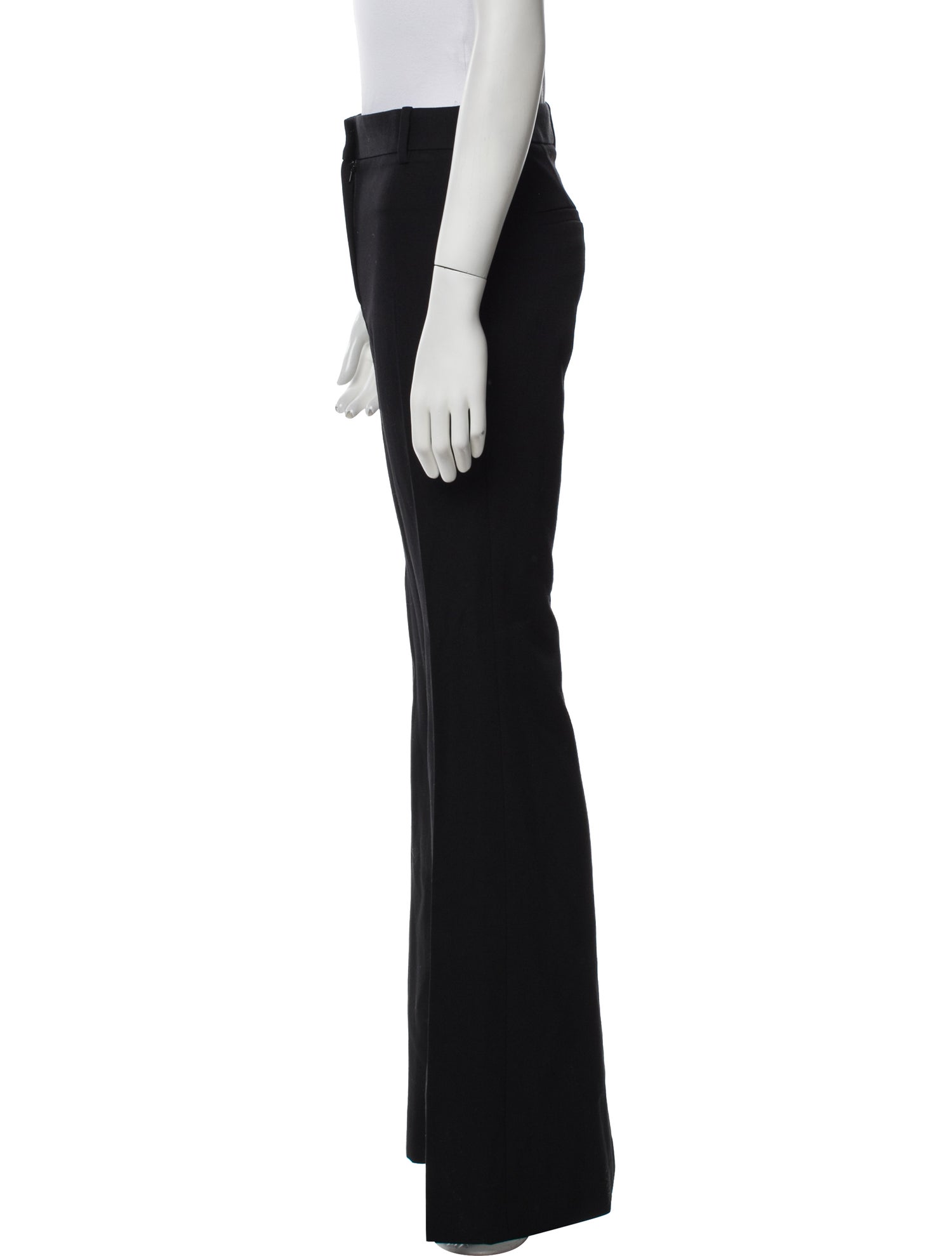 Nili Lotan Virgin Wool Wide Leg Pants