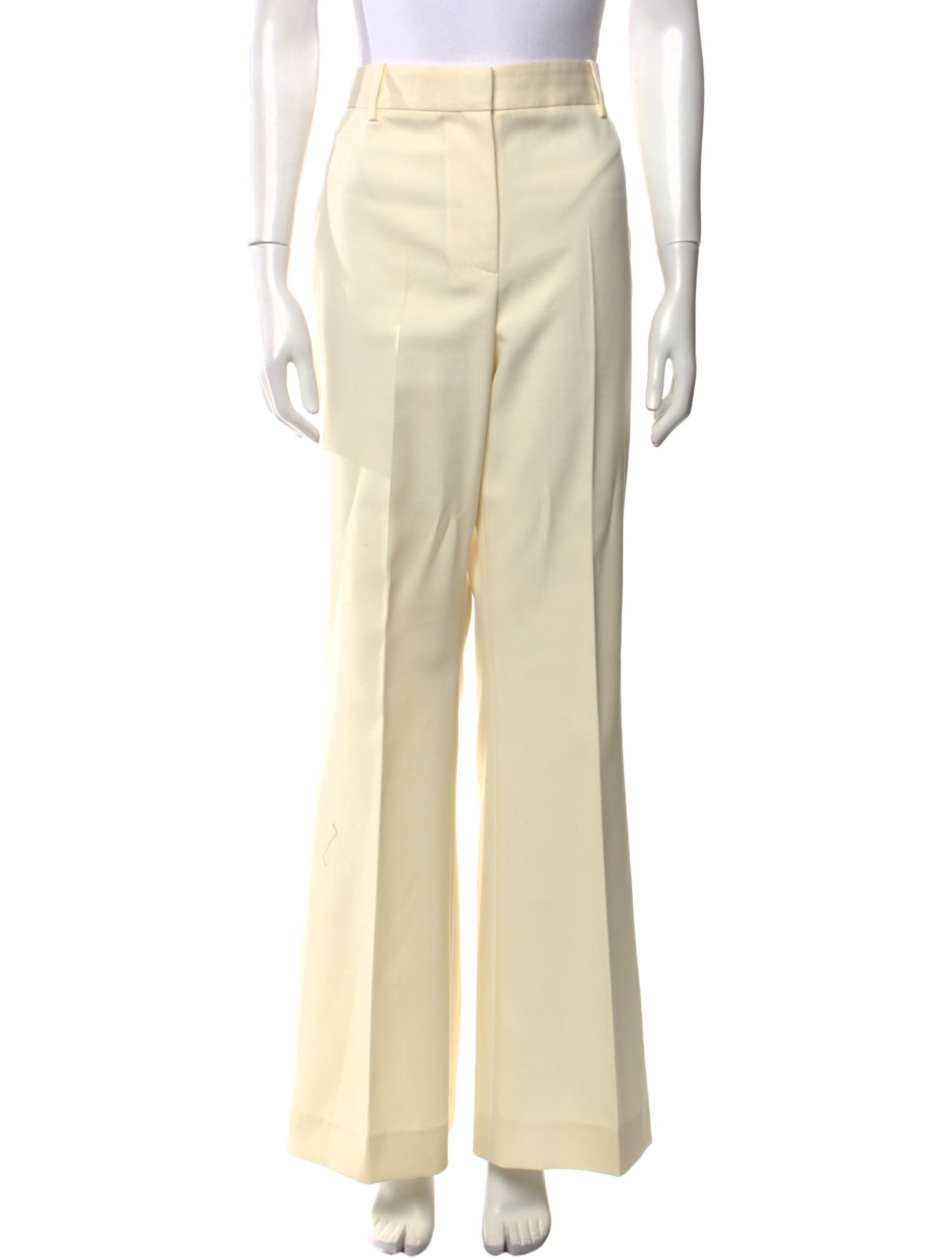 Nili Lotan Virgin Wool Wide Leg Pants