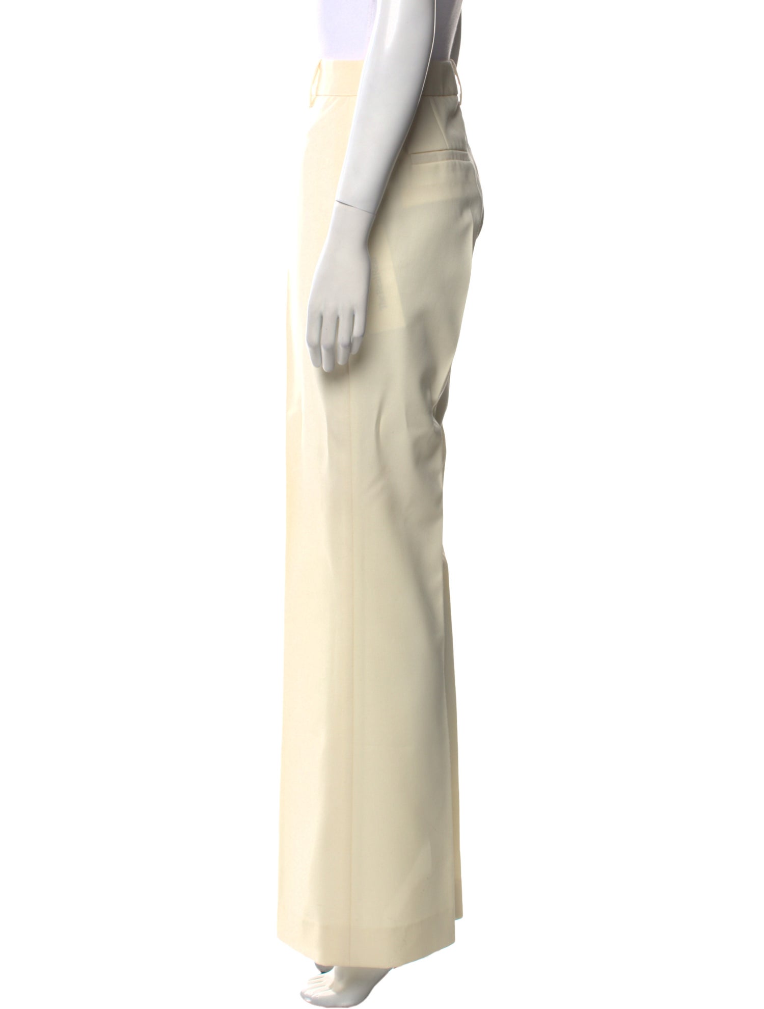 Nili Lotan Virgin Wool Wide Leg Pants