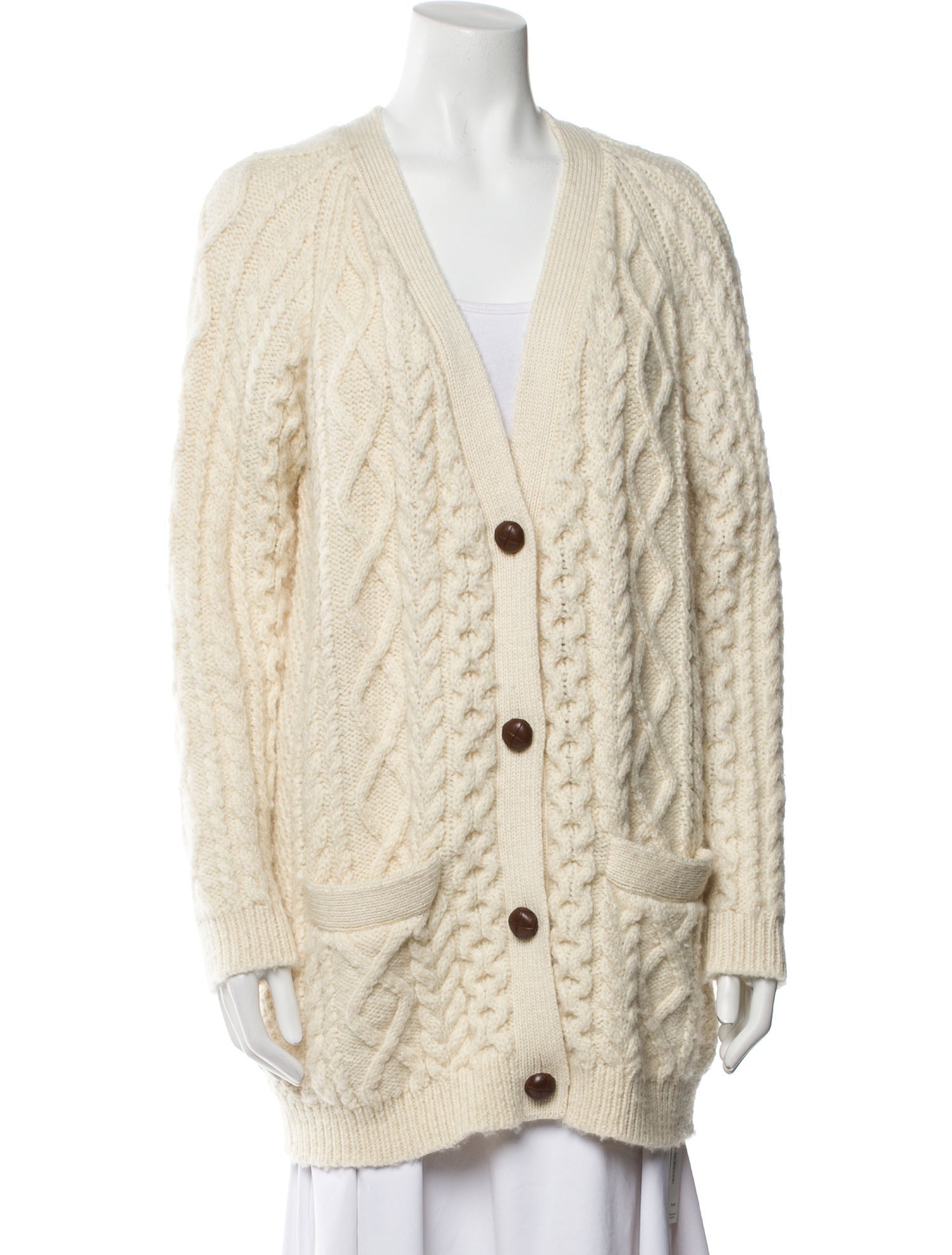 Nili Lotan Wool Patterned Sweater