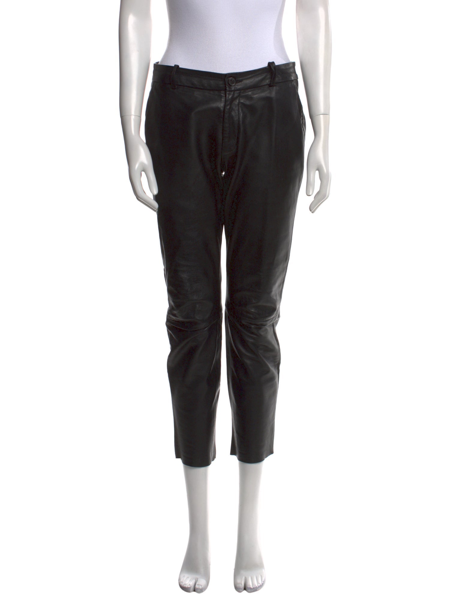 Nili Lotan Leather Skinny Leg Pants