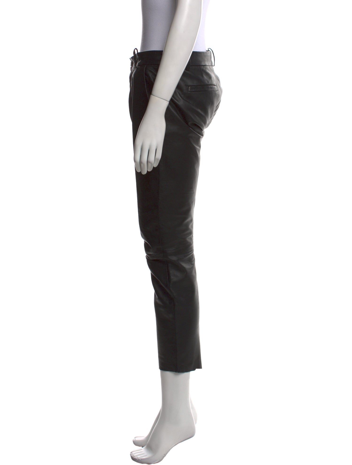 Nili Lotan Leather Skinny Leg Pants