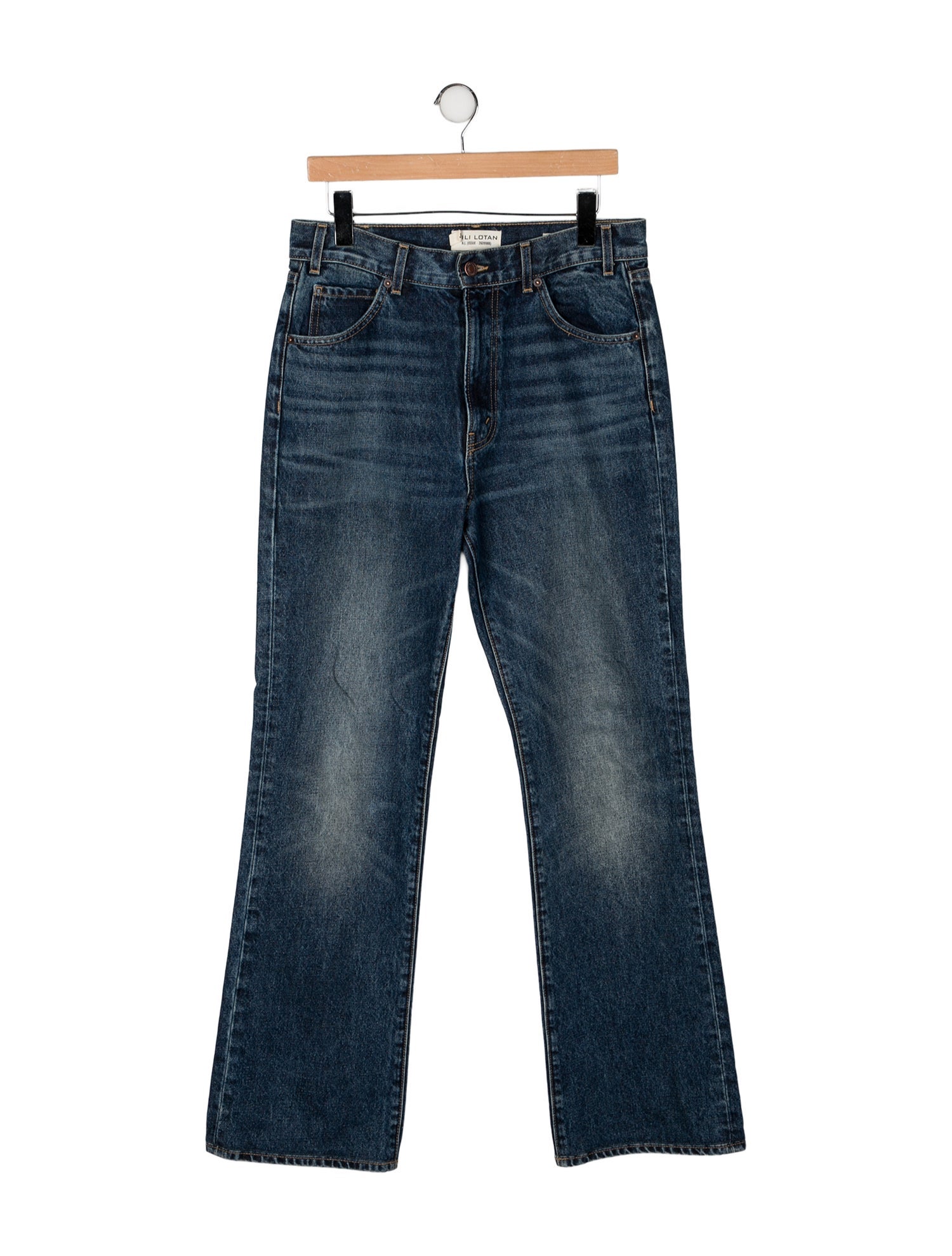 Nili Lotan High-Rise Wide Leg Jeans