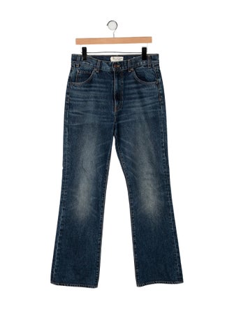 Nili Lotan High-Rise Wide Leg Jeans