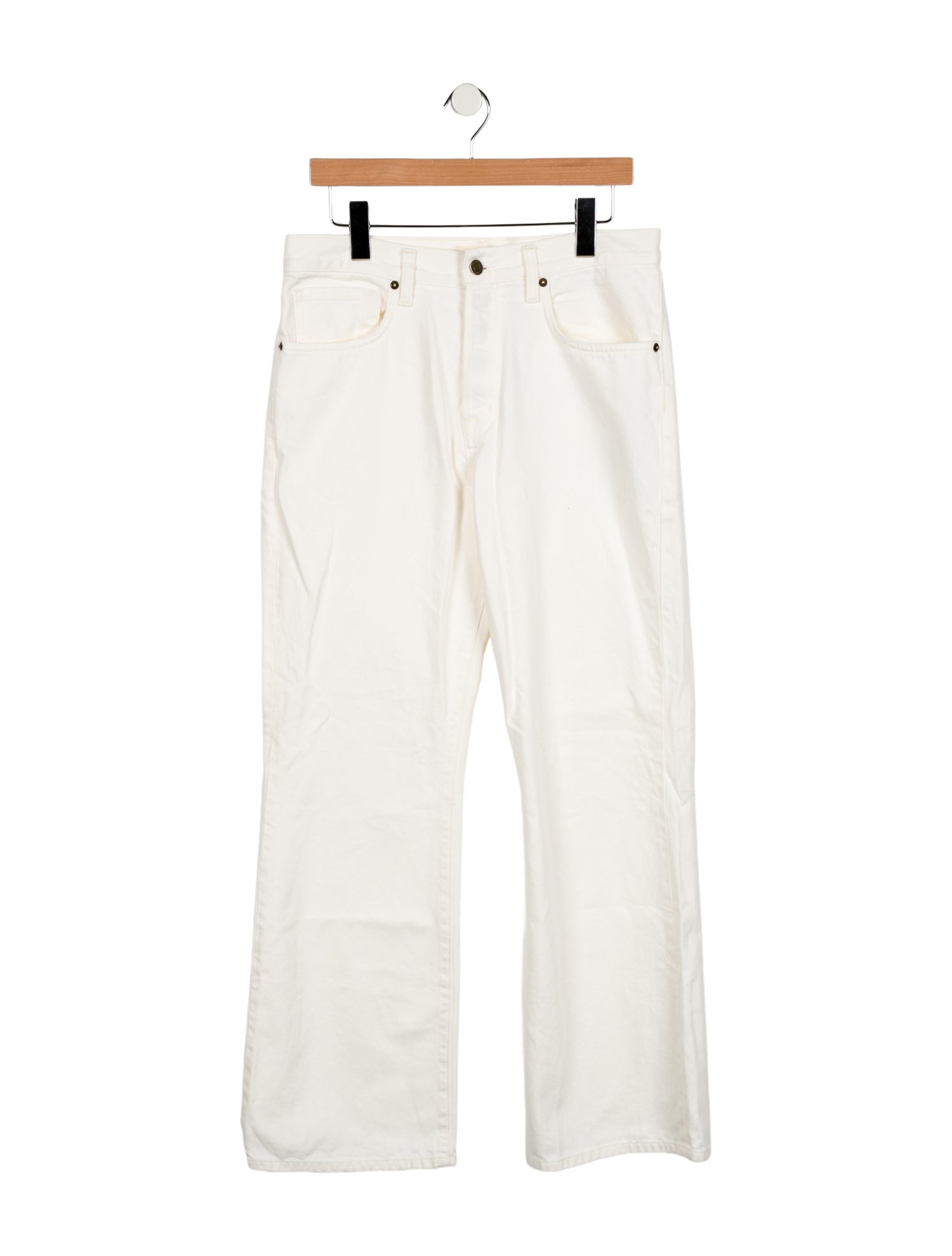 Nili Lotan High-Rise Wide Leg Jeans