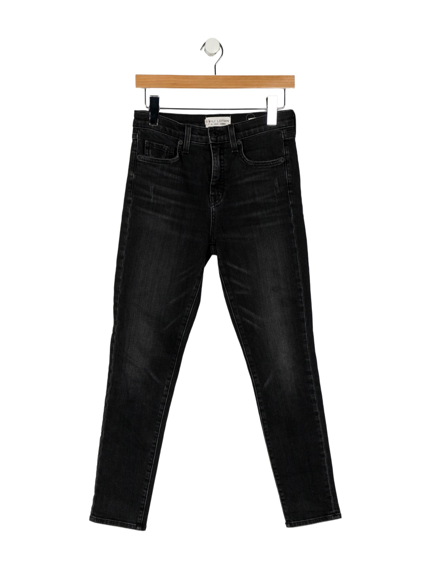 Nili Lotan High-Rise Skinny Leg Jeans