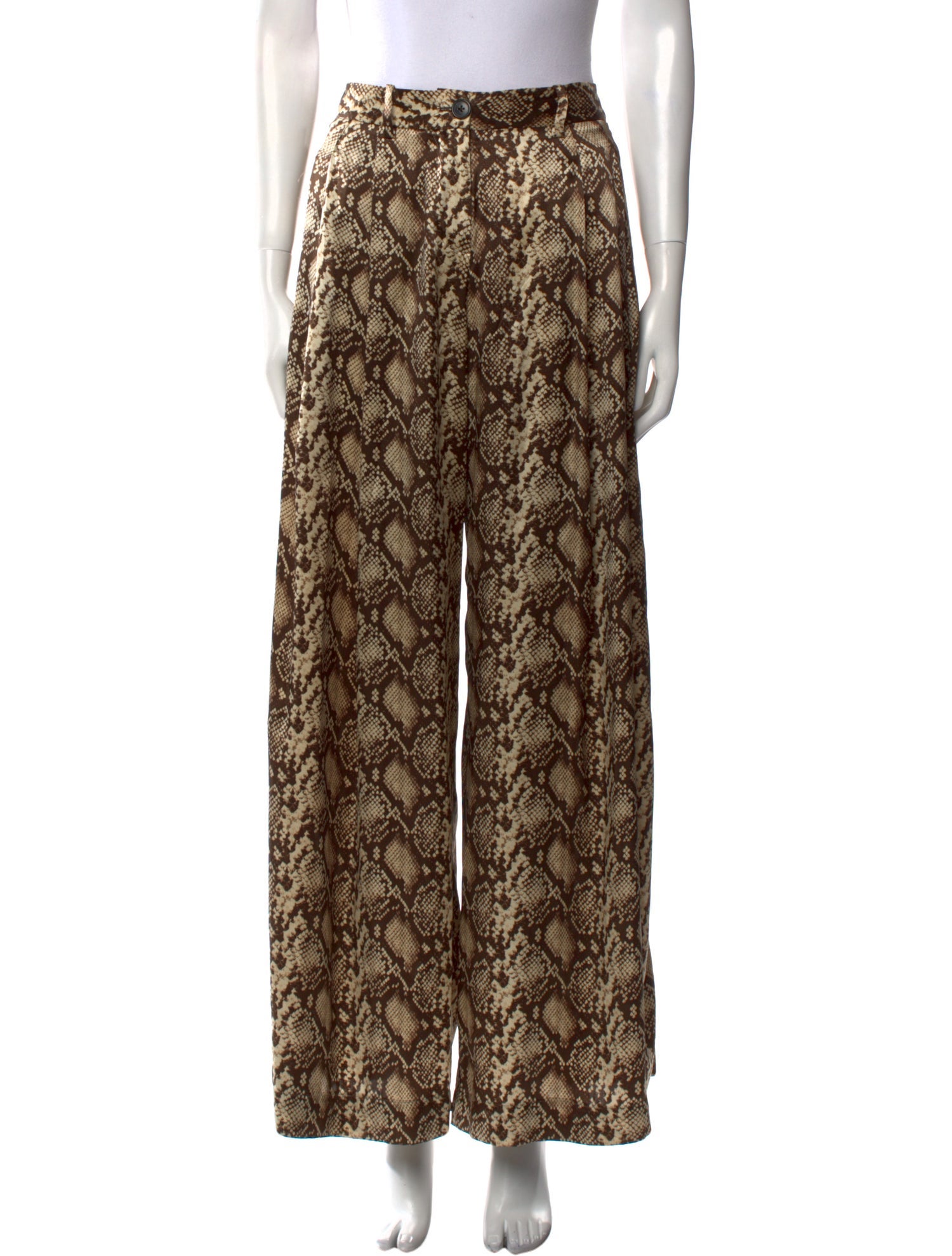 Nili Lotan Silk Wide Leg Pants