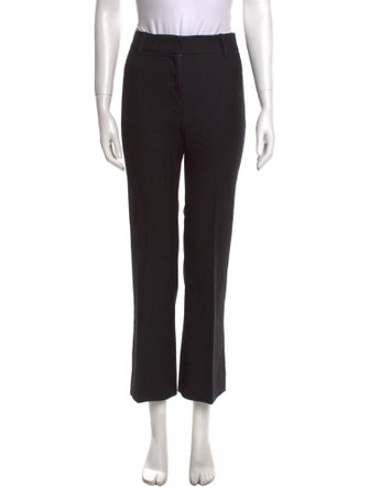Nili Lotan Virgin Wool Straight Leg Pants