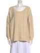 Nili Lotan Alpaca Scoop Neck Sweater