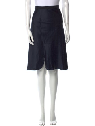 Nili Lotan Silk Knee-Length Skirt