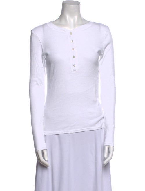 Nili Lotan Crew Neck Long Sleeve Tunic