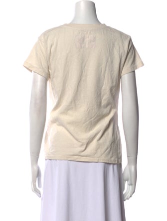 Nili Lotan Bateau Neckline Short Sleeve T-Shirt