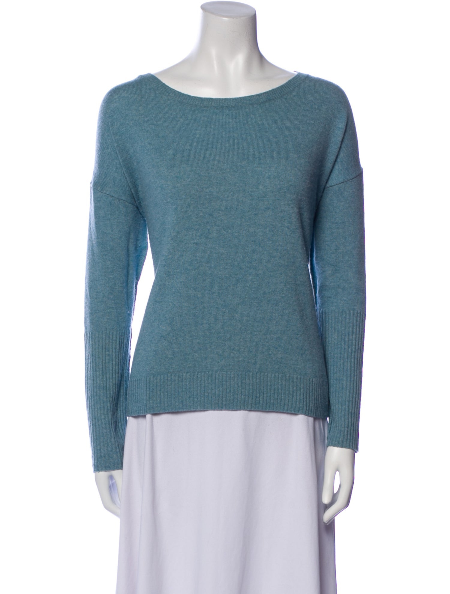 Nili Lotan Cashmere Bateau Neckline Sweater