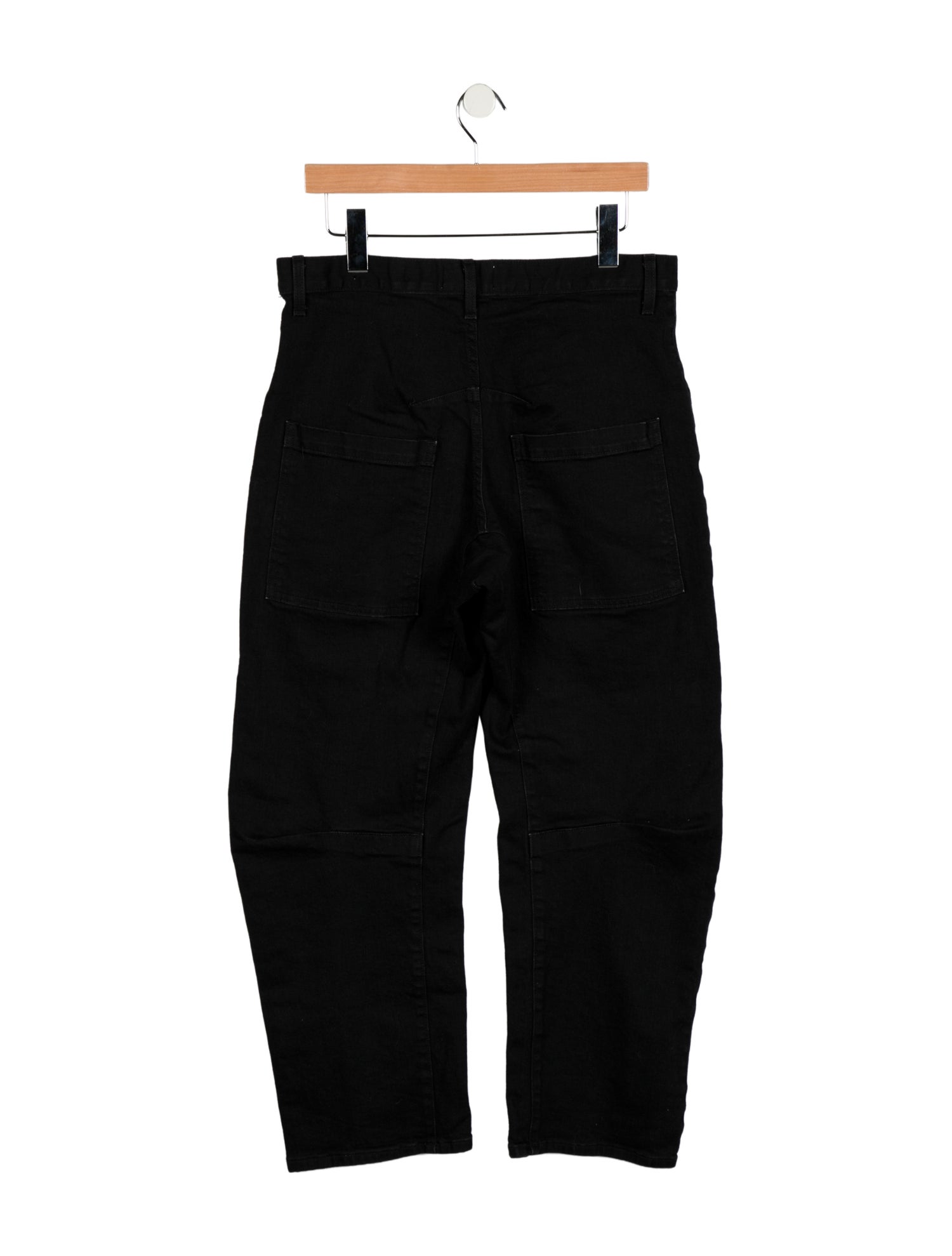 Nili Lotan High-Rise Straight Leg Jeans