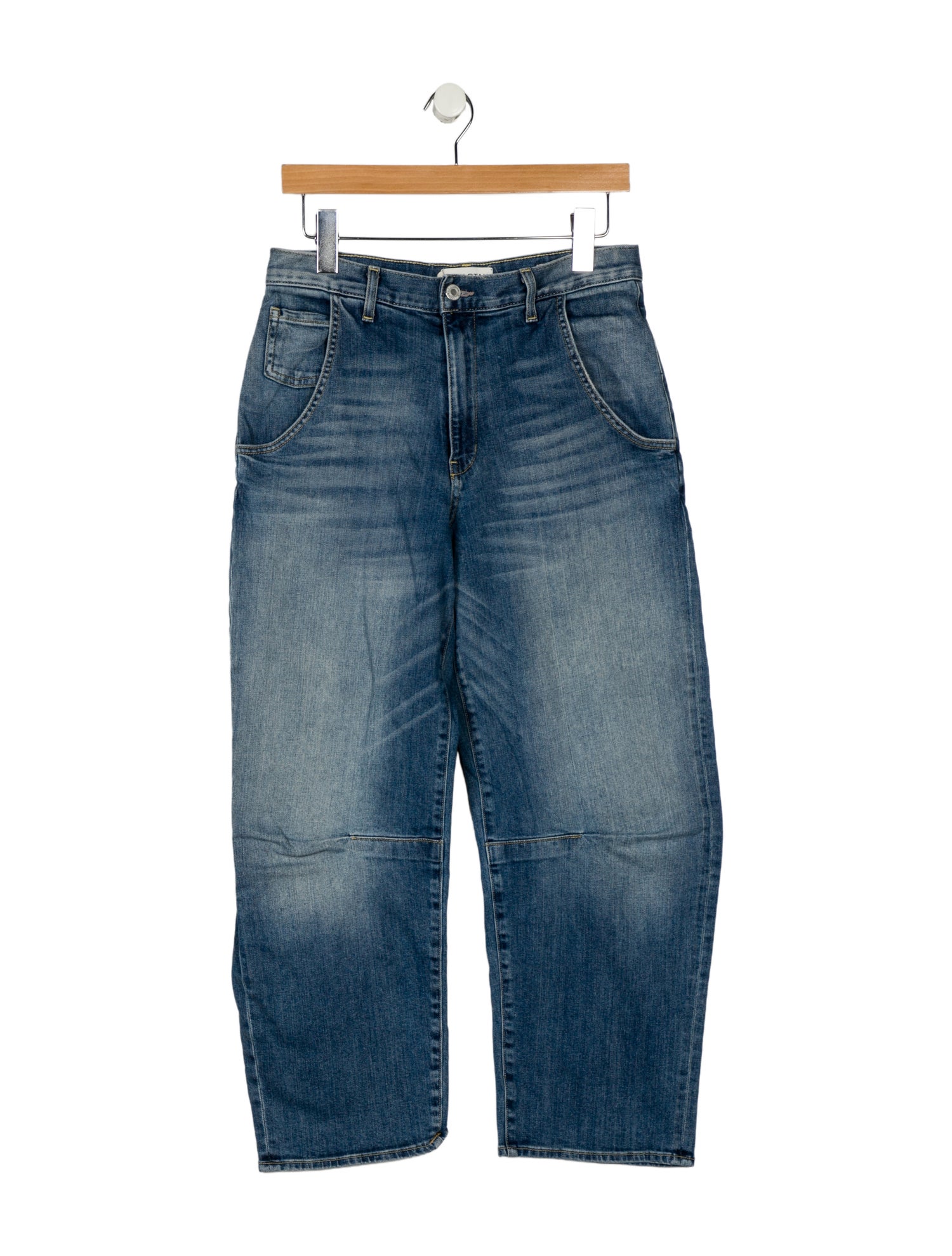 Nili Lotan High-Rise Straight Leg Jeans