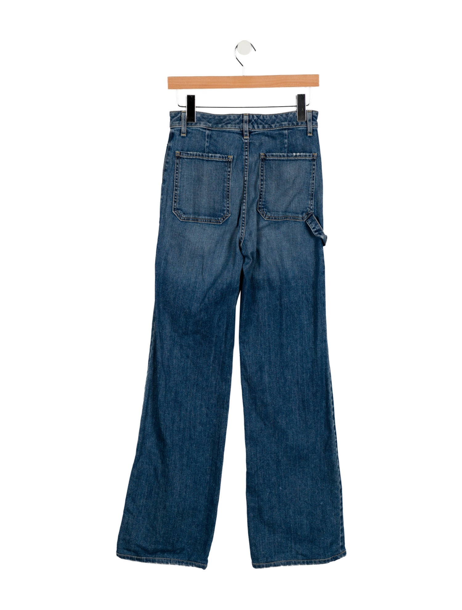 Nili Lotan High-Rise Wide Leg Jeans