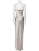 Nili Lotan Silk Long Dress