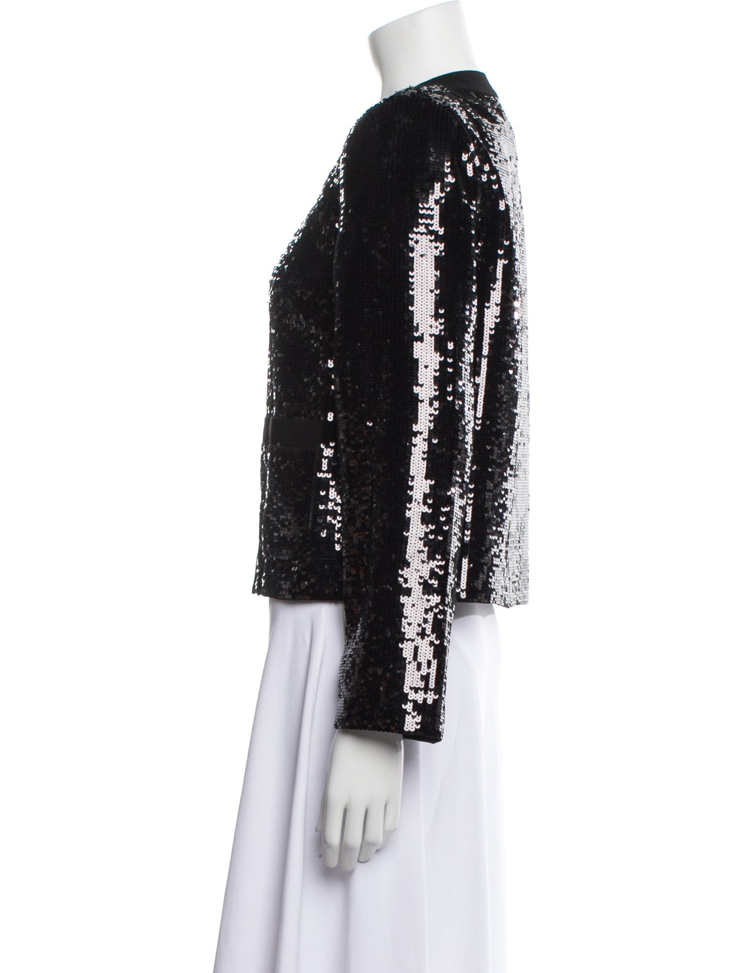 Nili Lotan Sequin Printed Evening Jacket w/ Tags