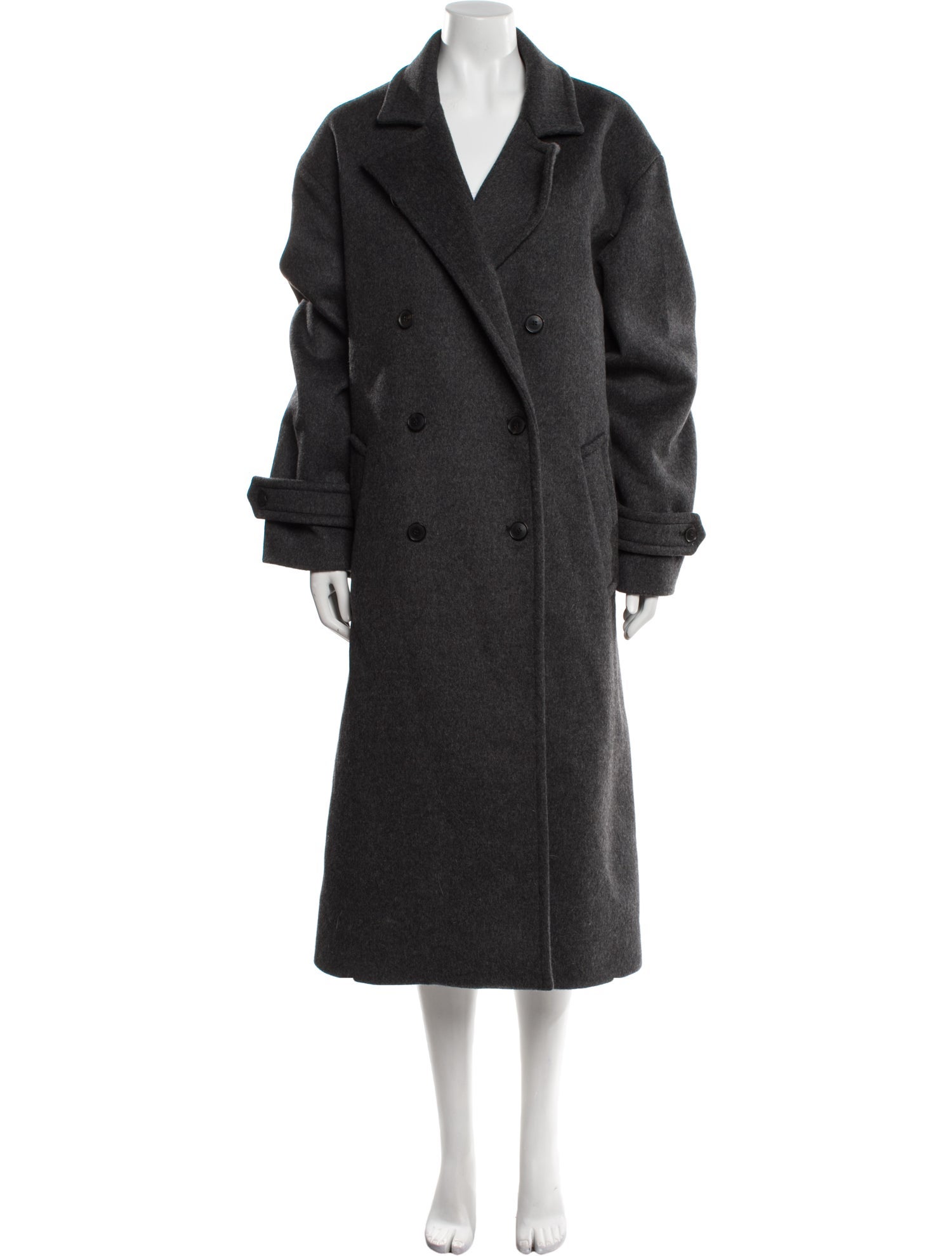 Nili Lotan Virgin Wool Trench Coat