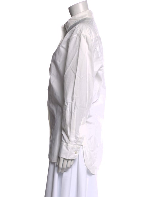 Nili Lotan Long Sleeve Button-Up Top