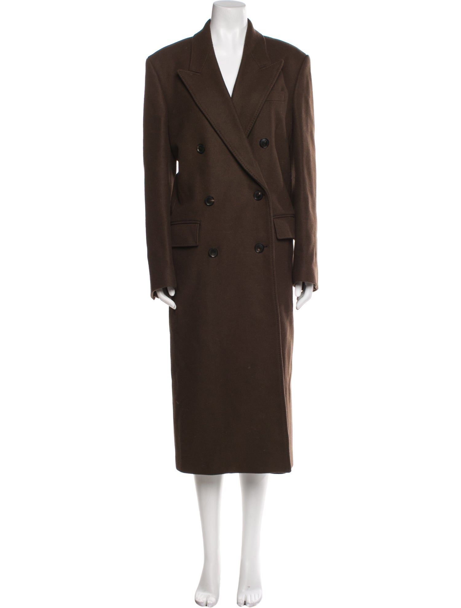 Nili Lotan Virgin Wool Peacoat