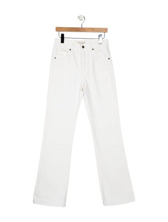 Nili Lotan High-Rise Wide Leg Jeans