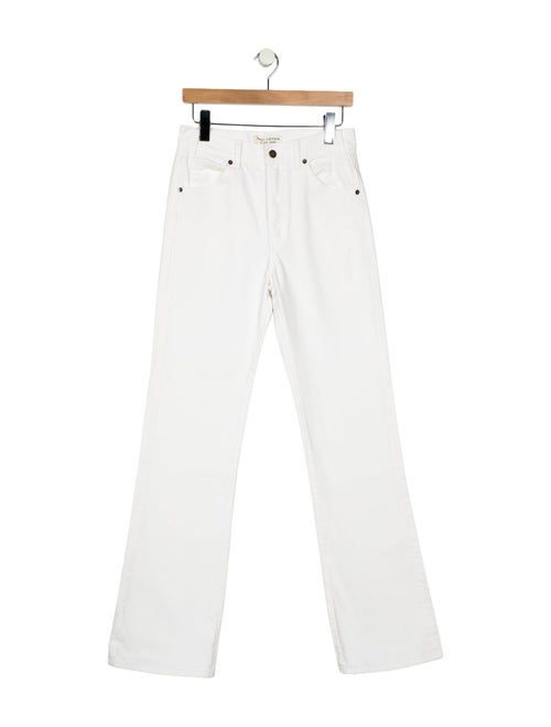 Nili Lotan High-Rise Wide Leg Jeans