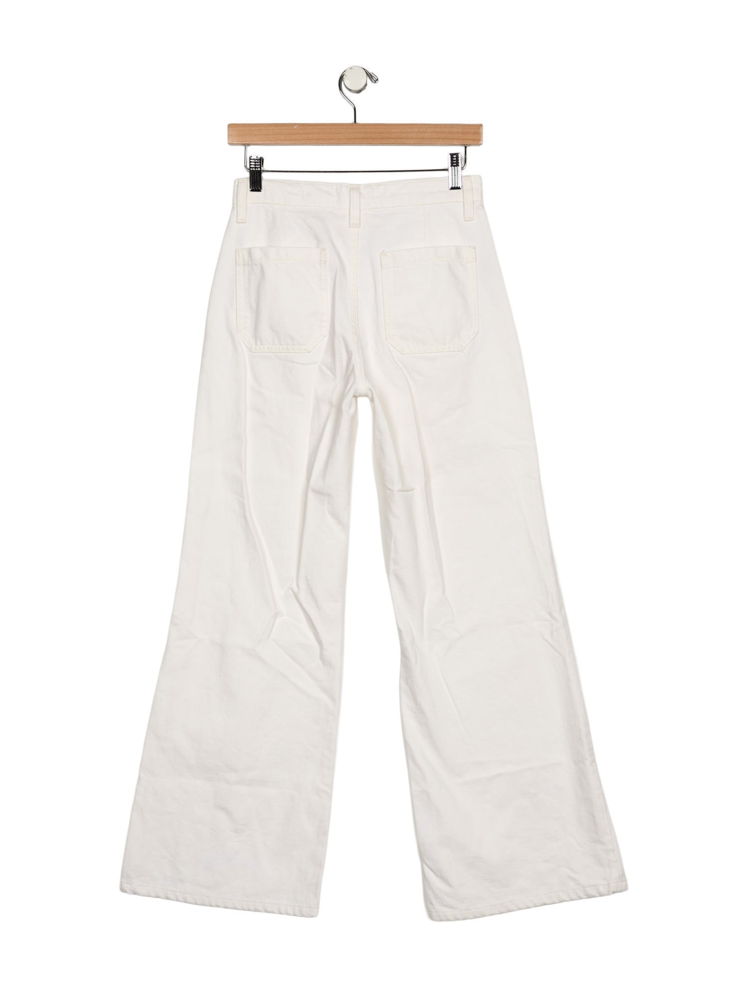 Nili Lotan Mid-Rise Wide Leg Jeans