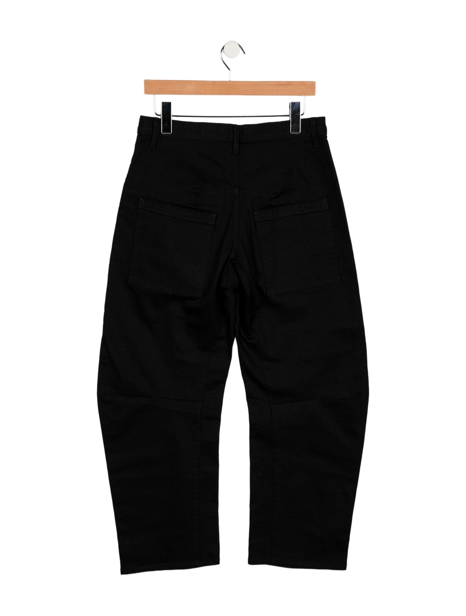 Nili Lotan Mid-Rise Straight Leg Jeans