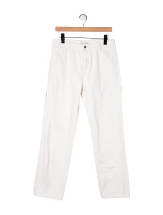 Nili Lotan High-Rise Straight Leg Jeans