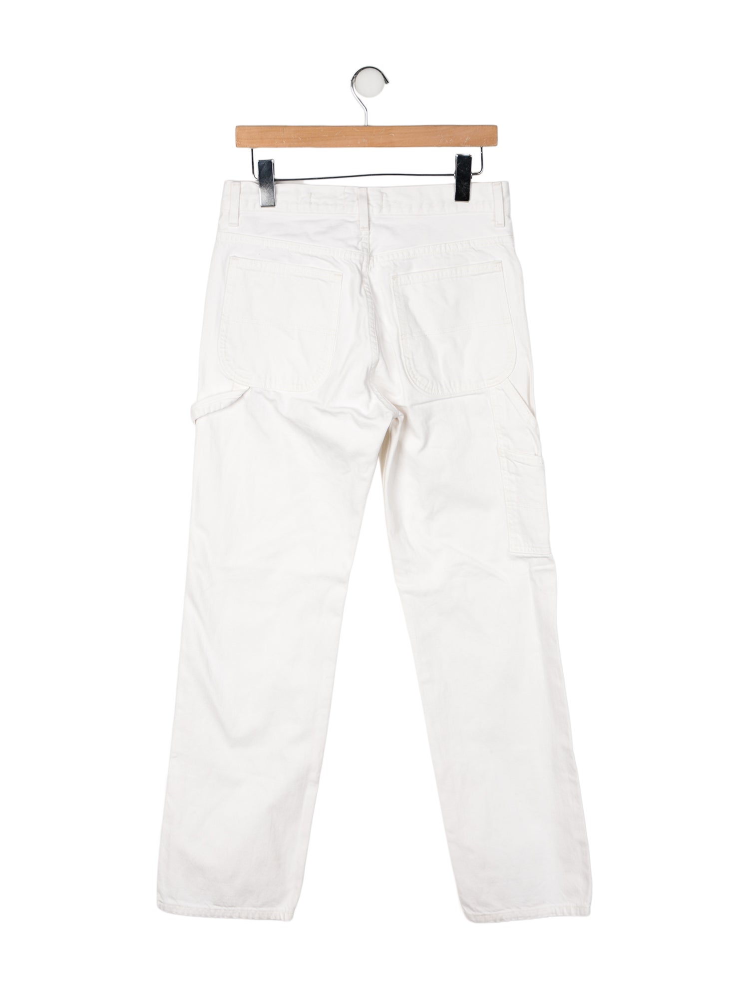 Nili Lotan High-Rise Straight Leg Jeans