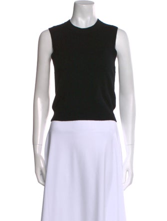 Nili Lotan Cashmere Crew Neck Crop Top