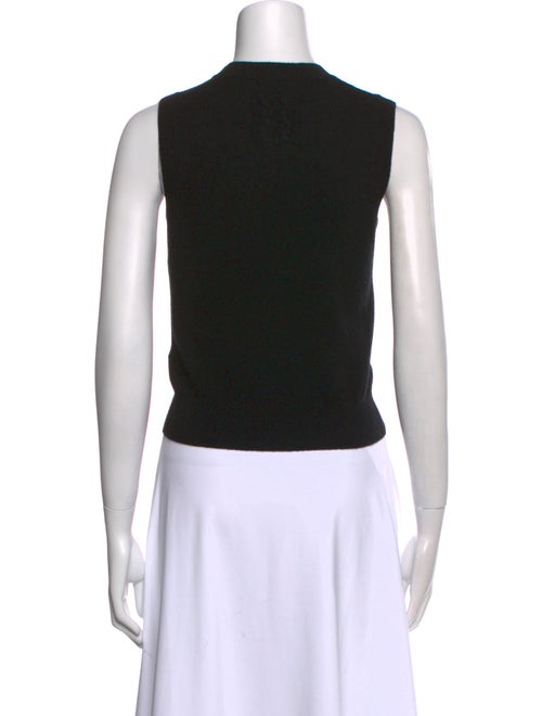 Nili Lotan Cashmere Crew Neck Crop Top