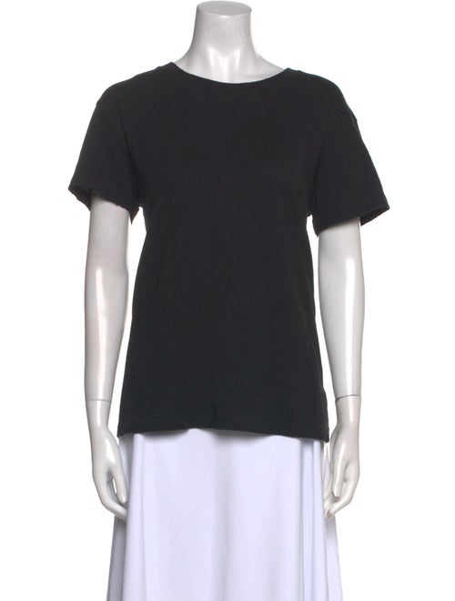 Nili Lotan Scoop Neck Short Sleeve T-Shirt