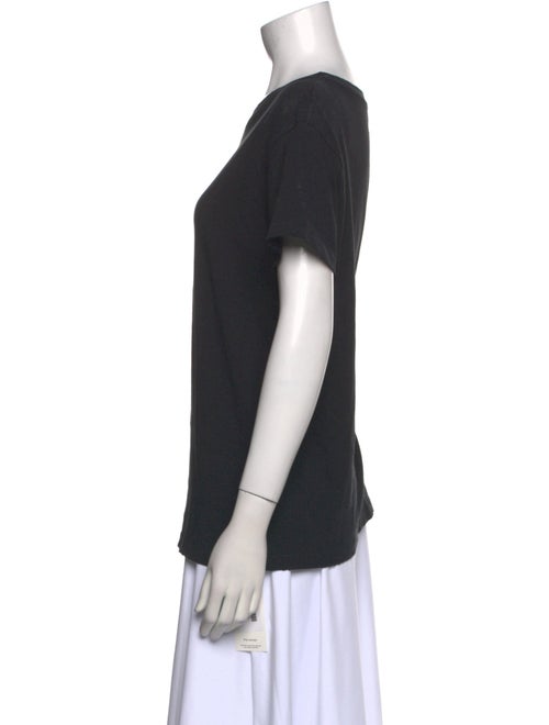 Nili Lotan Scoop Neck Short Sleeve T-Shirt