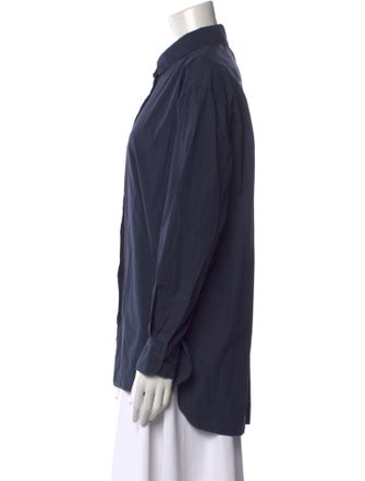 Nili Lotan Long Sleeve Button-Up Top