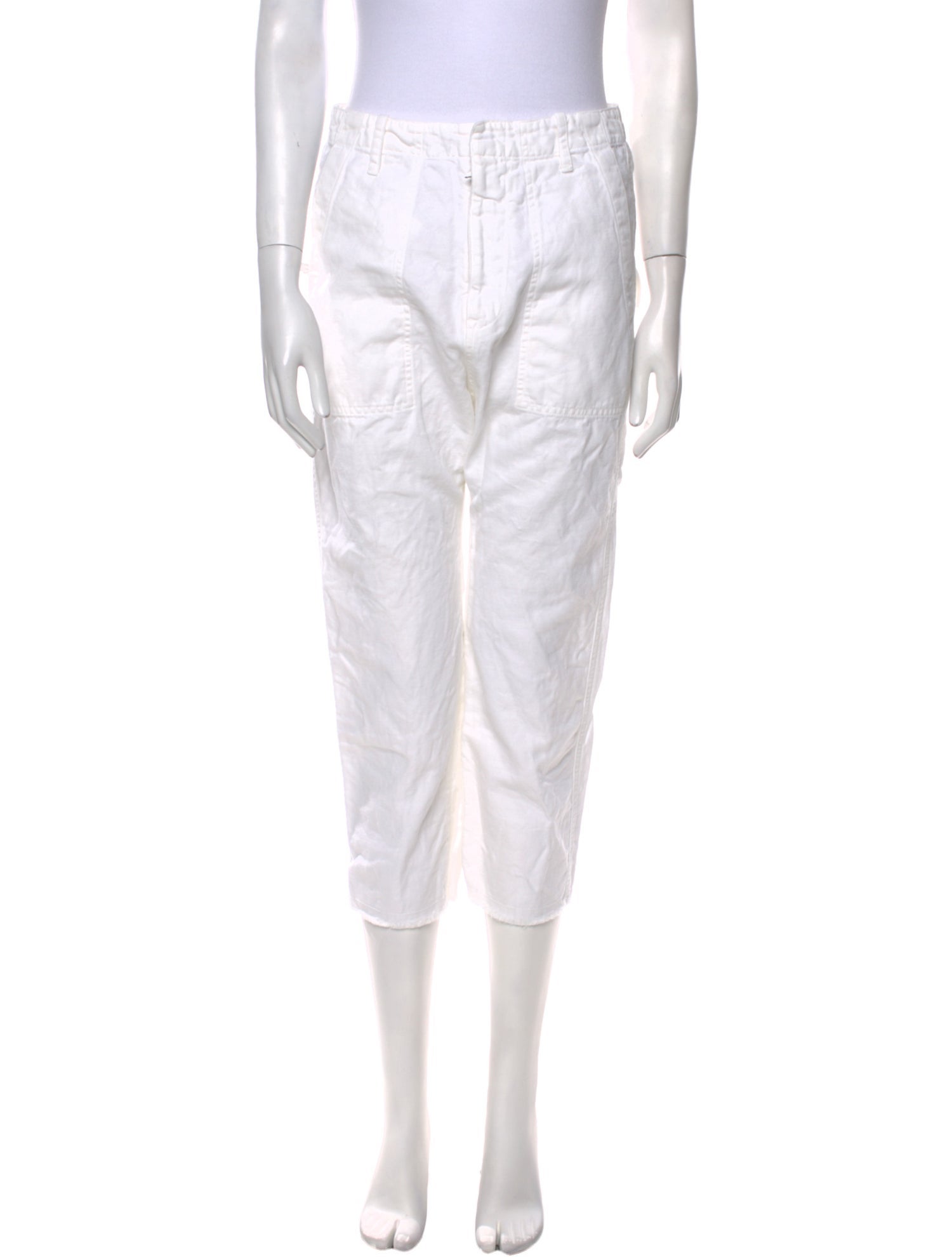 Nili Lotan High-Rise Straight Leg Jeans