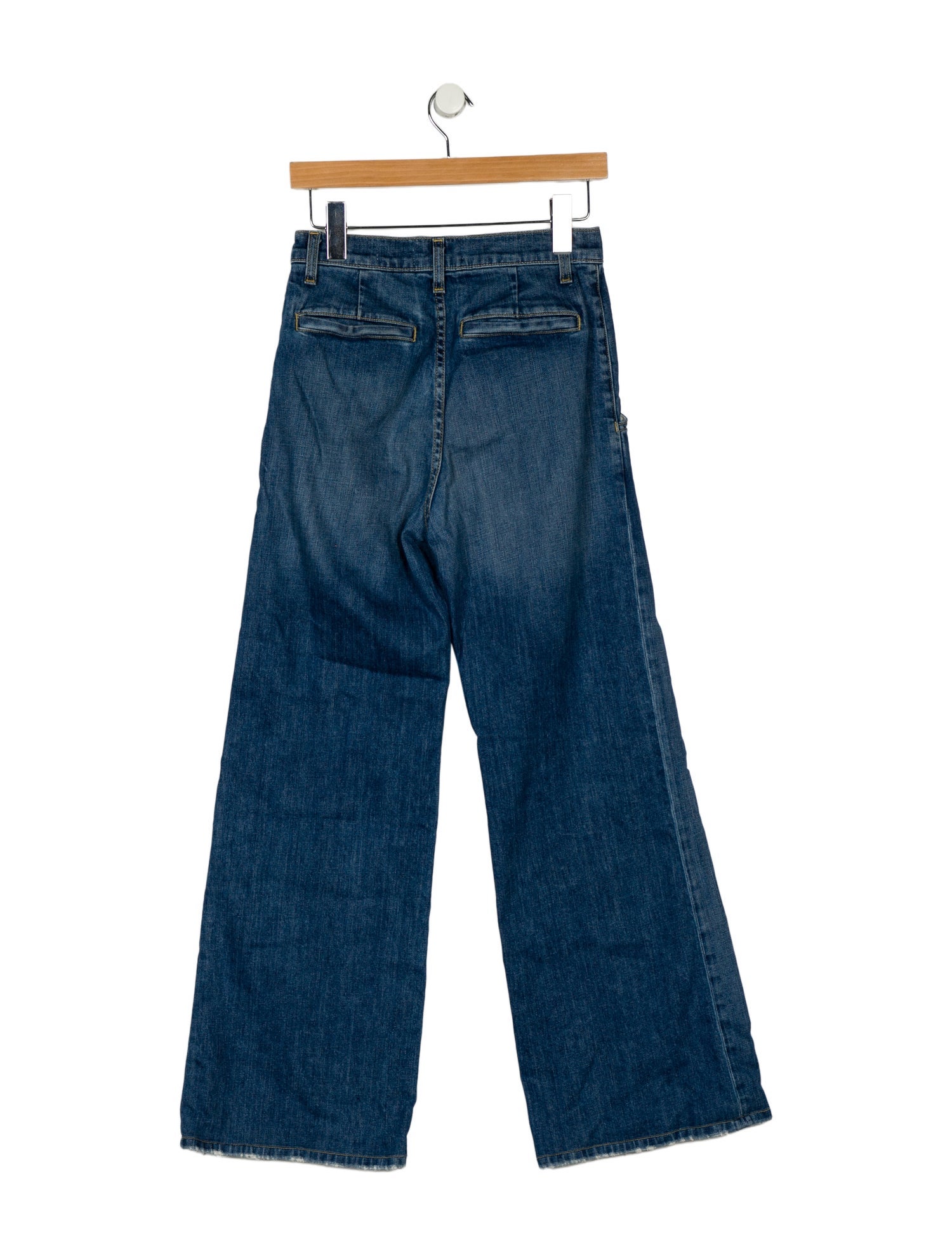 Nili Lotan High-Rise Wide Leg Jeans